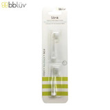 Bbluv White Sonik Replacement Brush Heads 2Pk - Infant (B0117) B0117