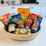 Food Gift Basket & Belt for Him JNK-4143