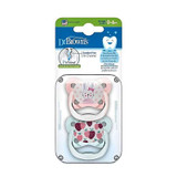 Dr.Brown's Prevent Butterfly Soother Stage 1 Pink 2-Pack PV12302-SPX