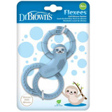 Dr.Brown's Sloth Long Limbed Silicone Teether, Blue, CPKG TE011-INTL