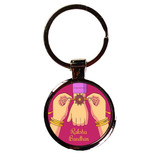 Rakshya Bandhan Engraved Metal Keychain RJ-264