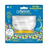 Dr.Brown's No-Slip Suction Bowl 2-Pack TF019