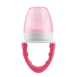 Dr.Brown's Fresh Firsts Silicone Feeder, Pink- 1-Pack TF005-P3