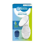 Dr.Brown's Silicone One-Piece Breast Pump, Pump and Bag BF054-INTL