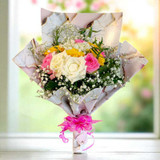 12 Mixed Rose Bouquet NKS-1121