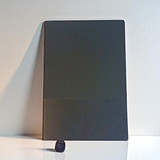 Stylish Black PU Leather Notebook