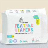 R for Rabbit Pant Style Feather Diaper M pack of 74 DFD2R74