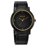 Sonata Utsav Quartz Analog Black Dial Stainless Steel Strap Watch for Men 77108NM02