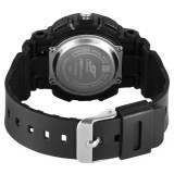 Sonata SF Striking Black & Gold Gear Unisex Watch 87057PP04