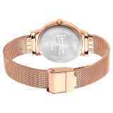 Sonata Linnea Rose Gold Dial With Stainless Steel Strap Watch For Women 8174WM02