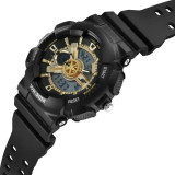 SF Bold Black & Gold Design Men's Watch 77137PP02