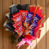 Choco Bliss Bouquet with Crispello & Choco Pie JNK-4245