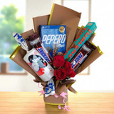Premium Chocolate & Rose Bouquet JNK-4247 Premium Chocolate & Rose Bouquet JNK-4247