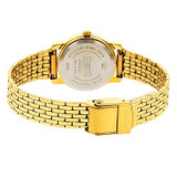Sonata Quartz Analog Champagne Dial Watch for Women-87018YM02 87018YM02
