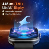 Fastrack Kruz+ Smartwatch with 4.85cm HD Display & AI Assistant 38104PP03