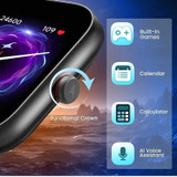 Fastrack Kruz+ Smartwatch with 4.85cm HD Display & AI Assistant 38104PP03