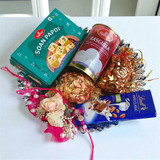 Rakhi Special Sweet & Dry Nut Delight Tray SM-1