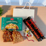 Sweet & Nutty Rakhi Surprise for Bhaiya Bhabhi JNK-4295