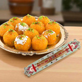 Sweet Rakhi Hamper for Brother With Mithai SK-582