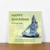 Happy Shrawan Greeting Card With Recipient Name SK-601