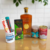 Celebration Gift Set with Custom Mug, Whisky & Treats NKS-1215