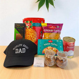 Dad Gift Combo with Cap, Perfume, & Snacks JNK-4347