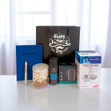 Father's Day Wellness & Grooming Gift Combo with BP Monitor, & Hair Trimmer