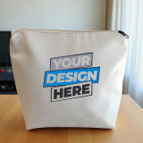 Customized White Organizer Pouch