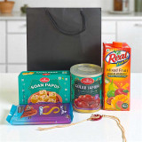 Raksha Bandhan Gift Combo with Mithai & Real Juice JNK-4362