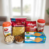 Snacks Gift Combo with Dry Nuts & Dabur Chyawanprash JNK-4379