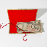 Rakhi Return Gift for Sister with Cash Envelope Box JNK-4387