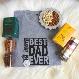 Best Dad Hamper with T-shirt and Healthy Snacks JSR-448