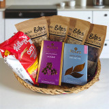 Dry Nuts, Oats & Rakura Tea Wellness Gift Basket