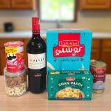 Snacks, Sweets & Wine for Father SK-701