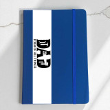 Blue Notebook with Dad-Fixer Of All Things printed paper band Diary-2