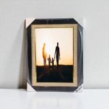 Golden and Black Border A4 Size Photo Frame