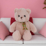 Soft Pink Teddy with Verdant Leaf Strap VT-1320