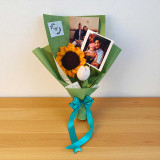 Father's Day Flowers Bunch with Custom Images JSR-469