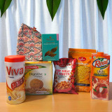 Specail Food Package For Dad With Dhaka Topi and Nepal Label Pin BPL-88