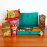 Nutritious Food With Dry Nuts & Ganesh Statue