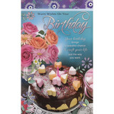 Warm Wishes On Your Birthday - Greeting Card (GC-5481)