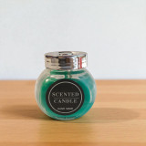 Scented Candle Jar - Calm Green