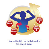 Sujal Delite Dairy Pride 1Kg – Instant Full Cream Milk Powder