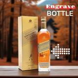 Engraved Johnnie Walker Gold Label 750ml