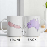 Connected Beyond Miles Personalized Mug BPL-256 Connected Beyond Miles Personalized Mug BPL-256