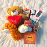 Tihar Bhai Tika Special Sagun, Teddy and Snacks Combo Package BPL-323 Tihar Bhai Tika Special Sagun, Teddy and Snacks Combo Package BPL-323