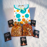 Happy Tihar Chocolate with Drynuts Gift Bag JSR-506