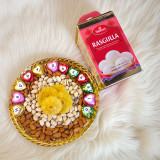 Festive Sweet & Nut Combo with 1kg Rasgulla Festive Sweet & Nut Combo with 1kg Rasgulla