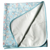 Soft Baby Urine Mat For New Born Baby (Blue)