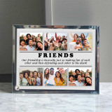 Friends Design Crystal Photo Frame JNK-4783